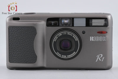 【中古】RICOH リコー R1 チタニュウムブラウン コンパクトフィルムカメラ