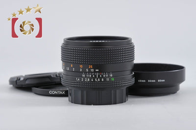 【中古】CONTAX コンタックス Carl Zeiss Planar 50mm f/1.4 T* MMJ