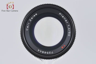 【中古】CONTAX コンタックス Carl Zeiss Planar 50mm f/1.4 T* MMJ