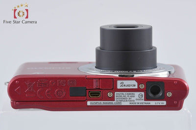 【中古】OLYMPUS オリンパス FE-4050 レッド コンパクトデジタルカメラ