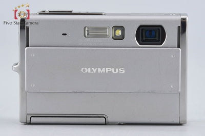 【中古】OLYMPUS オリンパス μ1050SW シルバー コンパクトデジタルカメラ