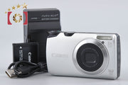 【中古】Canon キヤノン PowerShot A3300 IS シルバー コンパクトデジタルカメラ