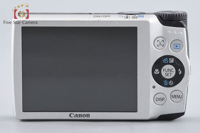 【中古】Canon キヤノン PowerShot A3300 IS シルバー コンパクトデジタルカメラ