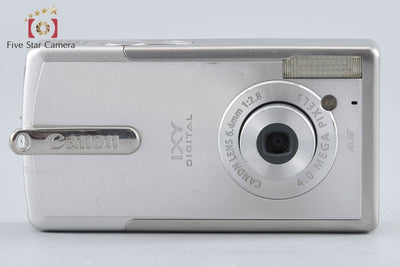 【中古】Canon キヤノン IXY Digital L プラチナシルバー コンパクトデジタルカメラ