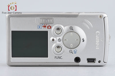 【中古】Canon キヤノン IXY Digital L プラチナシルバー コンパクトデジタルカメラ