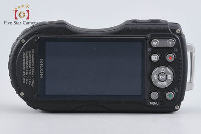【中古】RICOH リコー PENTAX ペンタックス WG-5 GPS オレンジ 防水デジタルカメラ シャッター回数僅少