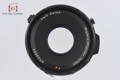 【中古】HASSELBLAD ハッセルブラッド Carl Zeiss CF Macro-Planar 120mm f/4 T* 2026.8月 オーバーホール済み