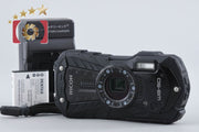 【中古】RICOH リコー PENTAX ペンタックス WG-50 ブラック 防水デジタルカメラ シャッター回数僅少