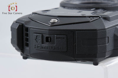 【中古】RICOH リコー PENTAX ペンタックス WG-50 ブラック 防水デジタルカメラ シャッター回数僅少