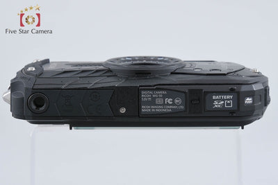 【中古】RICOH リコー PENTAX ペンタックス WG-50 ブラック 防水デジタルカメラ シャッター回数僅少