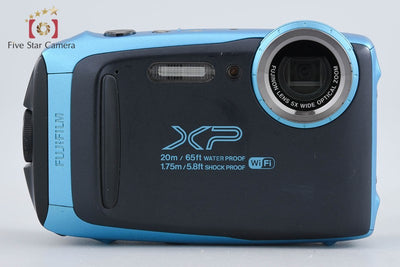 【中古】FUJIFILM 富士フイルム FinePix XP130 スカイブルー コンパクトデジタルカメラ