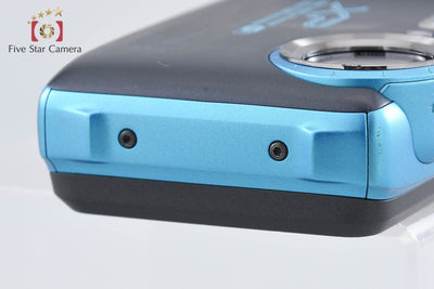 【中古】FUJIFILM 富士フイルム FinePix XP130 スカイブルー コンパクトデジタルカメラ