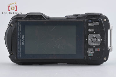 【中古】RICOH リコー PENTAX ペンタックス WG-40W ブルー コンパクトデジタルカメラ シャッター回数僅少