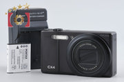 【中古】RICOH リコー CX4 ブラック コンパクトデジタルカメラ シャッター回数僅少