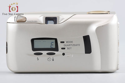 【中古】OLYMPUS オリンパス μ[mju:]-II ミューII シャンパンゴールド コンパクトフィルムカメラ 元箱付き