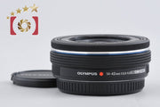 【中古】OLYMPUS オリンパス M.ZUIKO DIGITAL ED 14-42mm f/3.5-5.6 EZ ブラック