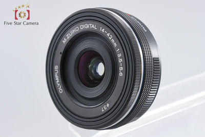 【中古】OLYMPUS オリンパス M.ZUIKO DIGITAL ED 14-42mm f/3.5-5.6 EZ ブラック