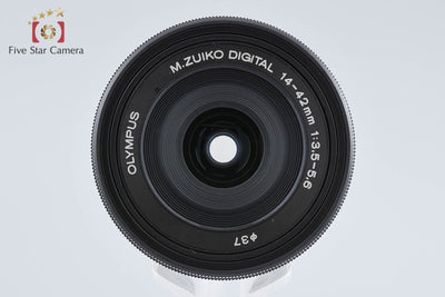 【中古】OLYMPUS オリンパス M.ZUIKO DIGITAL ED 14-42mm f/3.5-5.6 EZ ブラック