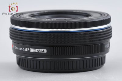 【中古】OLYMPUS オリンパス M.ZUIKO DIGITAL ED 14-42mm f/3.5-5.6 EZ ブラック