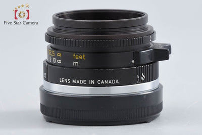 【中古】Leica ライカ SUMMICRON 35mm f/2 第3世代 ライカMマウント カナダ製