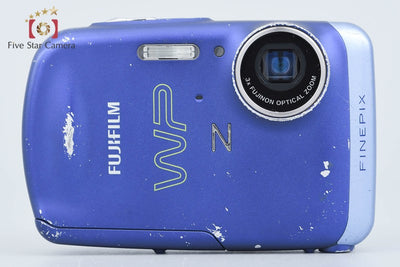 【中古】FUJIFILM 富士フイルム FINEPIX Z33WP ブルー コンパクトデジタルカメラ