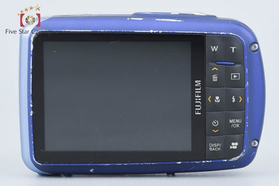 【中古】FUJIFILM 富士フイルム FINEPIX Z33WP ブルー コンパクトデジタルカメラ