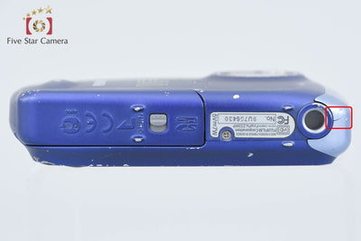 【中古】FUJIFILM 富士フイルム FINEPIX Z33WP ブルー コンパクトデジタルカメラ