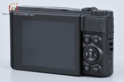 【中古】Canon キヤノン PowerShot SX740 HS ブラック コンパクトデジタルカメラ 元箱付き