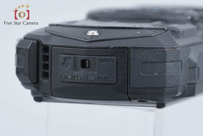 【中古】RICOH リコー PENTAX ペンタックス WG-70 ブラック 防水アクションカメラ