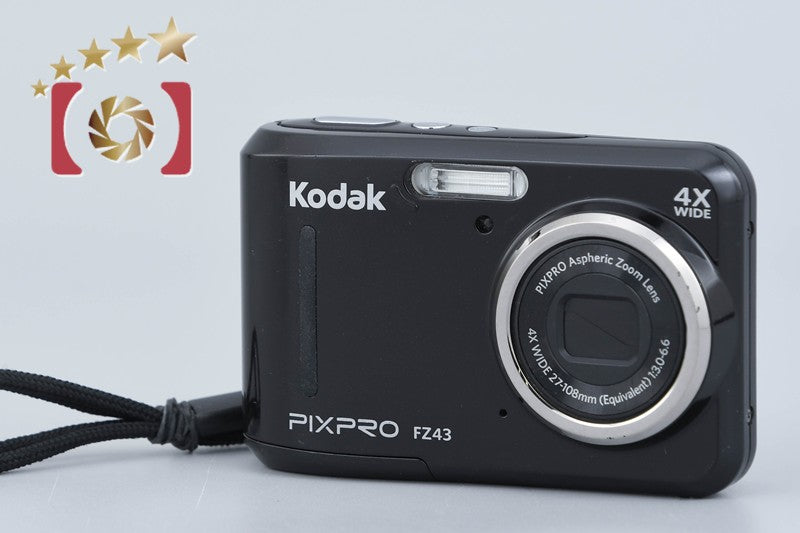 【中古】KODAK コダック PIXPRO FZ43 ブラック コンパクトデジタルカメラ