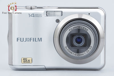 【中古】FUJIFILM 富士フイルム FINEPIX AX250 シルバー コンパクトデジタルカメラ