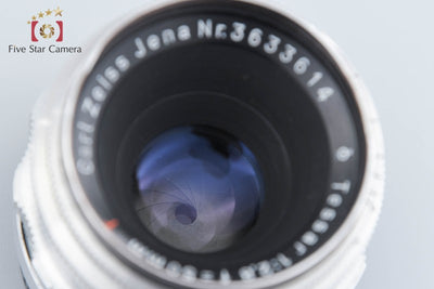 【中古】Carl Zeiss カールツァイス JENA T TESSAR 50mm f/2.8 M42マウント