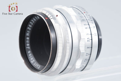 【中古】Carl Zeiss カールツァイス JENA T TESSAR 50mm f/2.8 M42マウント