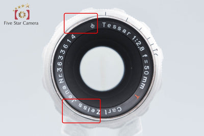 【中古】Carl Zeiss カールツァイス JENA T TESSAR 50mm f/2.8 M42マウント