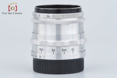 【中古】Carl Zeiss カールツァイス JENA T TESSAR 50mm f/2.8 M42マウント