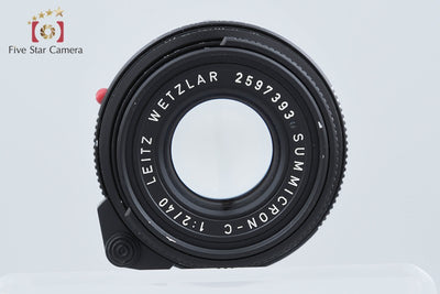 【中古】Leica ライカ SUMMICRON-C 40mm f/2