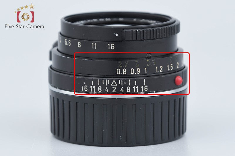 中古】Leica ライカ SUMMICRON-C 40mm f/2 – Five Star Camera