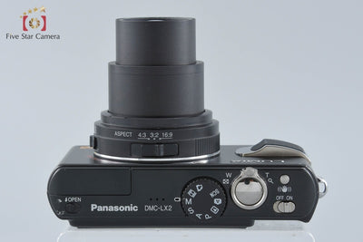 【中古】Panasonic パナソニック LUMIX DMC-LX2 ブラック コンパクトデジタルカメラ