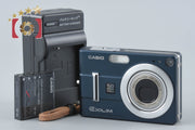 【中古】Casio カシオ EXILIM EX-Z55 ヴェルヴェットブルー コンパクトデジタルカメラ