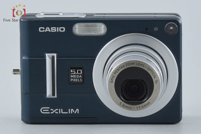 【中古】Casio カシオ EXILIM EX-Z55 ヴェルヴェットブルー コンパクトデジタルカメラ