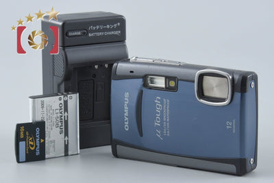 【中古】OLYMPUS オリンパス μ TOUGH-6010 ダークグレー コンパクトデジタルカメラ