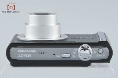 【中古】Panasonic パナソニック LUMIX DMC-FS20 ブラック コンパクトデジタルカメラ