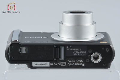 【中古】Panasonic パナソニック LUMIX DMC-FS20 ブラック コンパクトデジタルカメラ