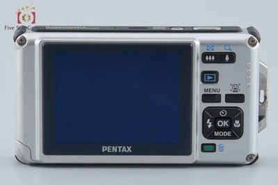 【中古】PENTAX ペンタックス Optio W80 アズールブルー コンパクトデジタルカメラ