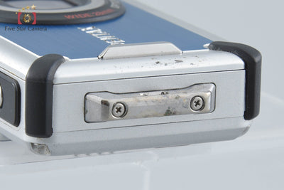 【中古】PENTAX ペンタックス Optio W80 アズールブルー コンパクトデジタルカメラ