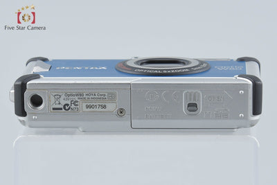 【中古】PENTAX ペンタックス Optio W80 アズールブルー コンパクトデジタルカメラ