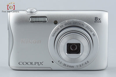 【中古】Nikon ニコン COOLPIX S3700 シルバー コンパクトデジタルカメラ