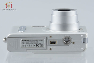 【中古】Casio カシオ EXILIM ZOOM EX-Z3 シルバー コンパクトデジタルカメラ