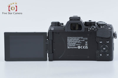 【中古】OM SYSTEM (OLYMPUS) オーエム システム OM-5 Mark II 14-150mm II レンズキット ブラック シャッター回数僅少 元箱付き