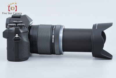 【中古】OM SYSTEM (OLYMPUS) オーエム システム OM-5 Mark II 14-150mm II レンズキット ブラック シャッター回数僅少 元箱付き